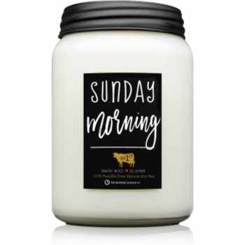 Milkhouse Candle Co. Farmhouse Sunday Morning lumânare parfumată Farmhouse Jar