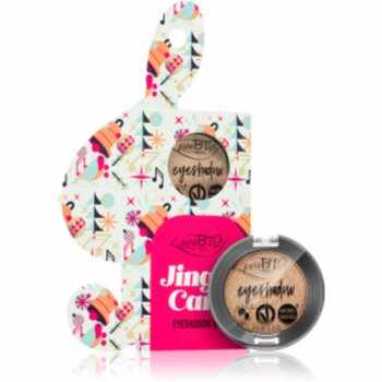 puroBIO Cosmetics Jingle Care Eyeshadow Box fard ochi ediție cadou