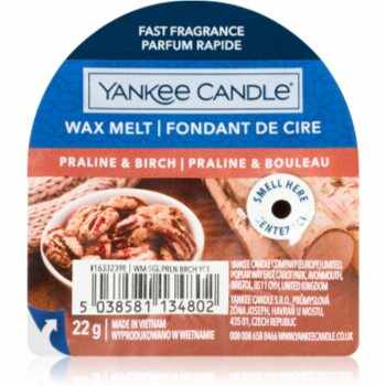 Yankee Candle Praline & Birch ceară pentru aromatizator