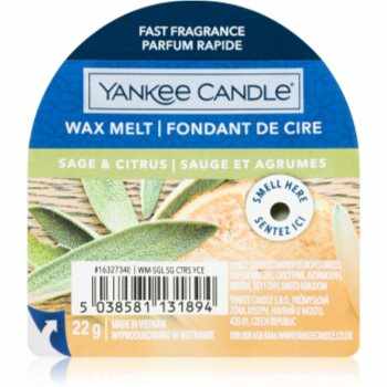 Yankee Candle Sage & Citrus ceară pentru aromatizator