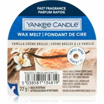 Yankee Candle Vanilla Crème Brûlée ceară pentru aromatizator