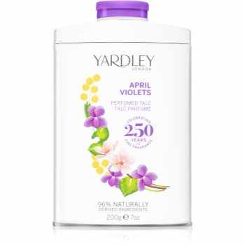 Yardley April Violets pudră parfumată pentru femei