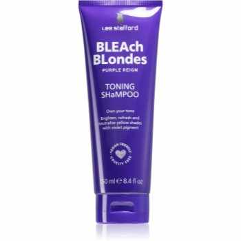 Lee Stafford Bleach Blondes Toning Shampoo șampon pentru păr blond neutralizeaza tonurile de galben