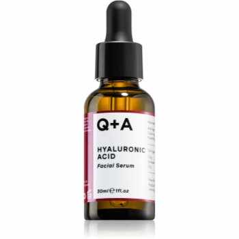 Q+A Hyaluronic Acid ser facial hidratant cu acid hialuronic