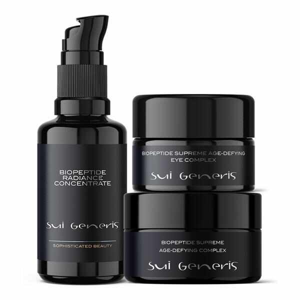 Set Biopeptide, Sui Generis by Dr. Raluca Hera Haute Couture Skincare, Concentrat Radiance 30ml + Complex Anti-aging 50ml + Complex Anti-aging Contur Ochi 15ml
