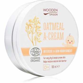WoodenSpoon Oatmeal A-Cream crema calmanta hrănitoare pentru piele uscata spre atopica