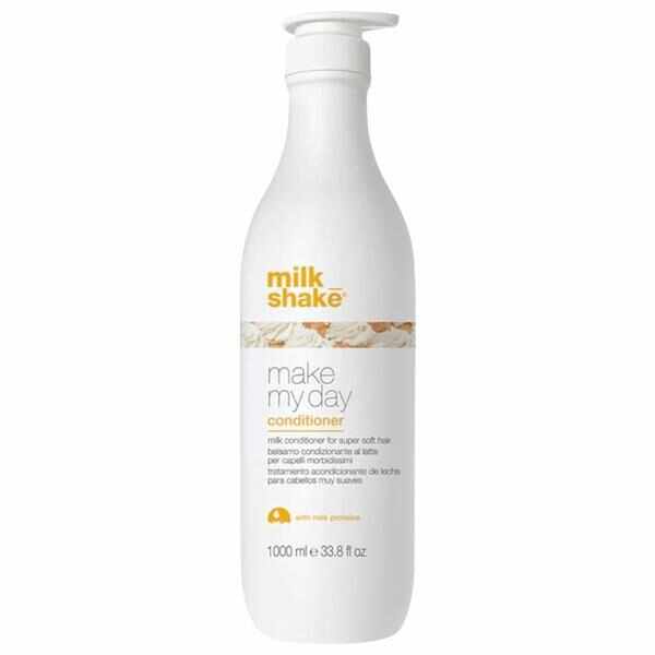 Balsam pentru Par Fin - Milk Shake Make My Day Conditioner, 1000 ml