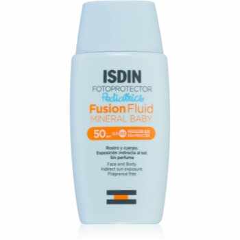 ISDIN Fotoprotector Fusion Fluid Mneral Baby Crema de soare cu minerale pentru copii