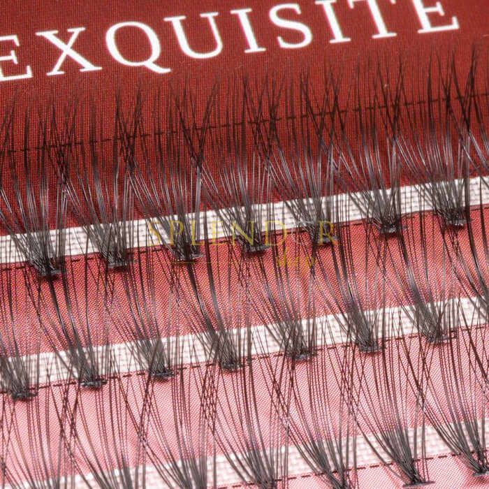 Gene false smocuri Exquisite Intense 20D Silk Lashes - 60 buc marimea L