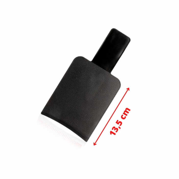 Spatula vopsit SCURTA BLACK - pentru realizarea suvitelor - 13,5 x 10,5 cm