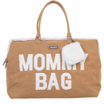 Childhome Mommy Bag Nubuck geantă de schimbat scutece