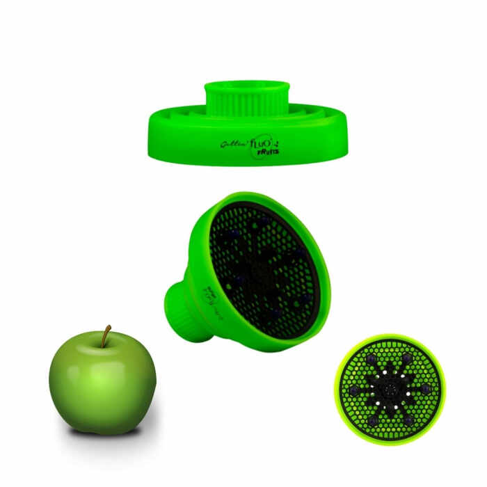 Difuzor silicon pentru uscator FRUITS - Apple - VERDE
