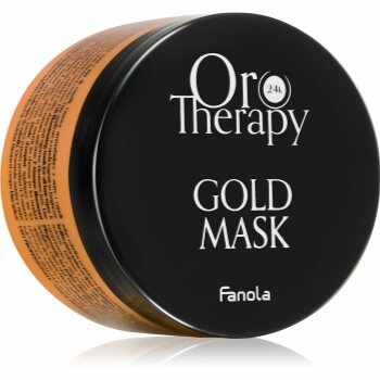 Fanola Oro Therapy Gold Mask masca hidratanta pentru par uscat si indisciplinat