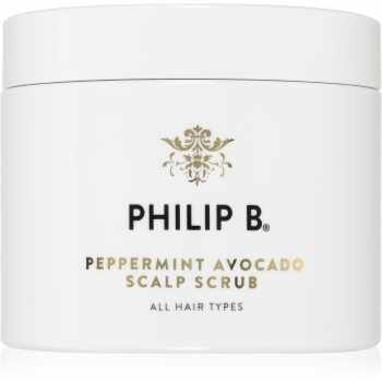 Philip B. Peppermint Avocado sampon exfoliant