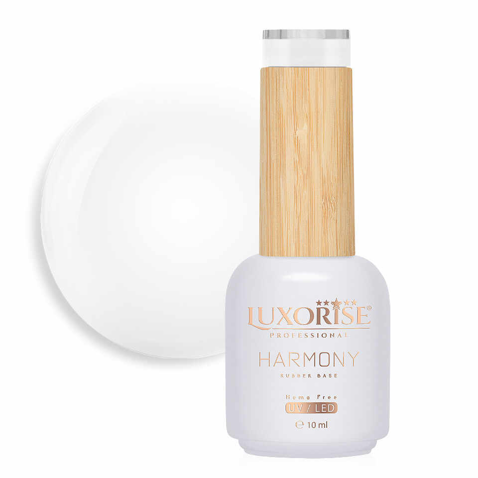 Rubber Base Hema Free LUXORISE Harmony - Pure Crystal 10ml