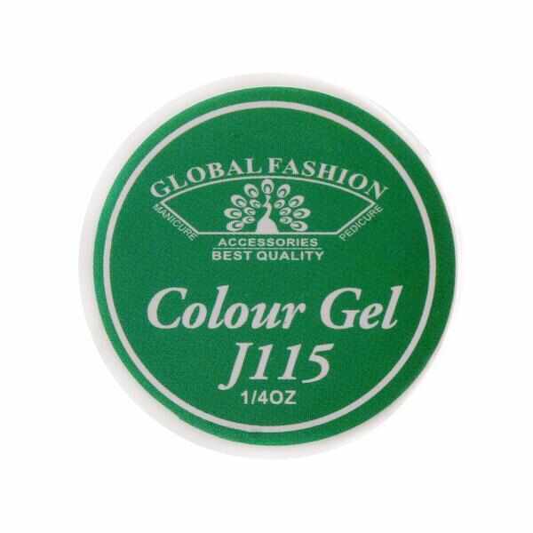 Gel color unghii, vopsea de arta, seria Distinguished Green, Globl Fashion, 5gr, J115