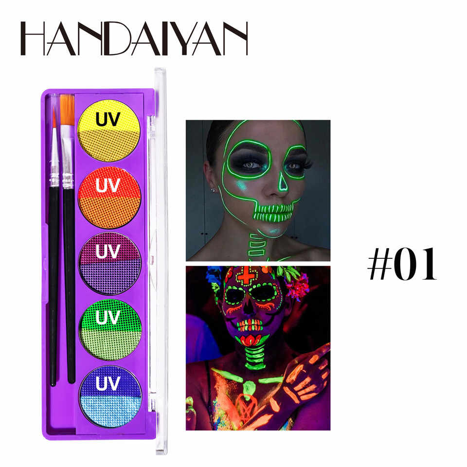 Paleta Machiaj Fata & Corp UV Neon Paint Dream Handaiyan #01