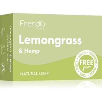 Friendly Soap Natural Soap Lemongrass & Hemp săpun natural