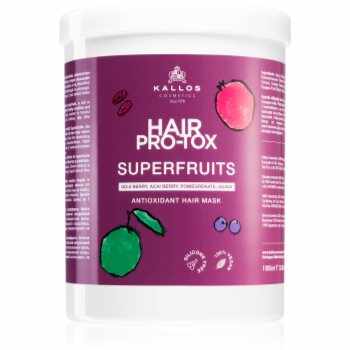 Kallos Hair Pro-Tox Superfruits masca pentru regenerare pentru par obosit fara stralucire