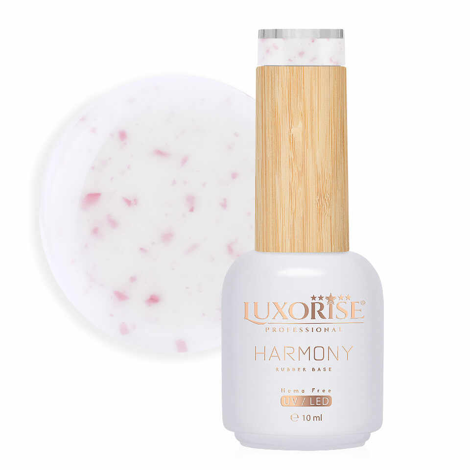 Rubber Base Hema Free LUXORISE Harmony - Gold Sparkle 10ml