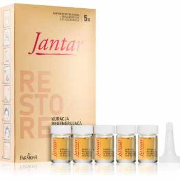 Farmona Jantar Amber Essence tratament pentru regenerarea părului deteriorat