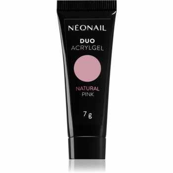 NEONAIL Duo Acrylgel Natural Pink gel pentru modelarea unghiilor