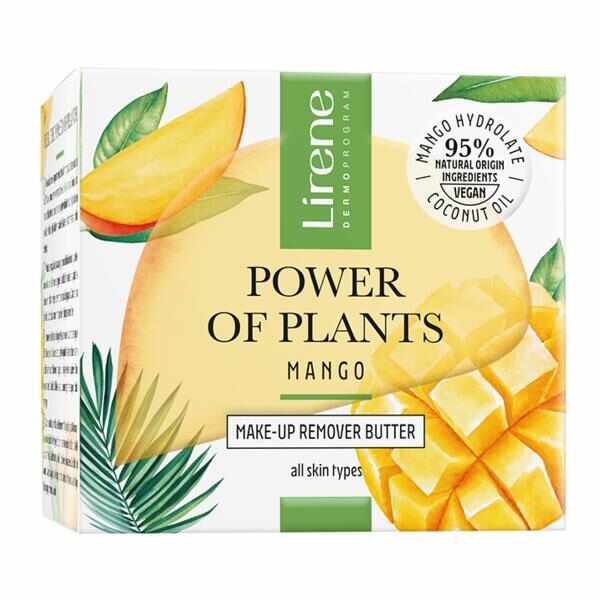 Unt demachiant Lirene Power Of Plants - Mango, 45 g