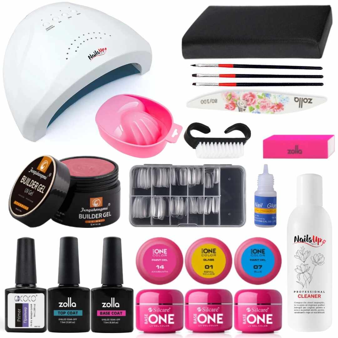 Kit Unghii Gel - 11 NailsUp