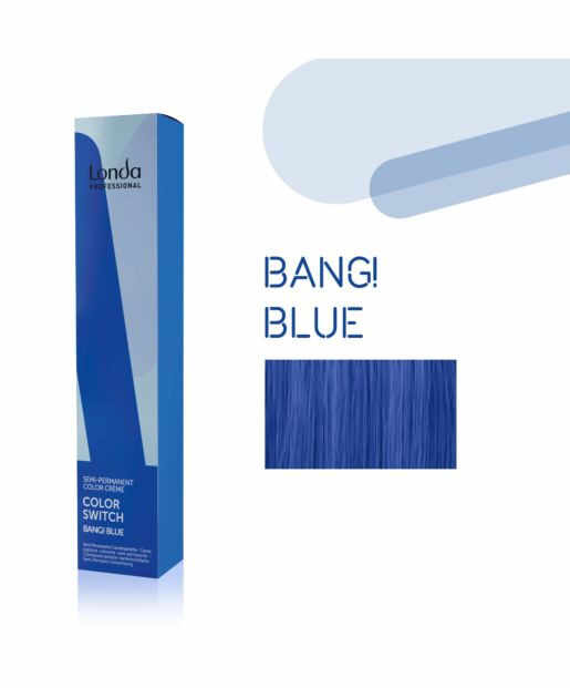 Londa Professional Vopsea demipermanenta pentru colorare directa Color Switch Bang! Blue 80ml