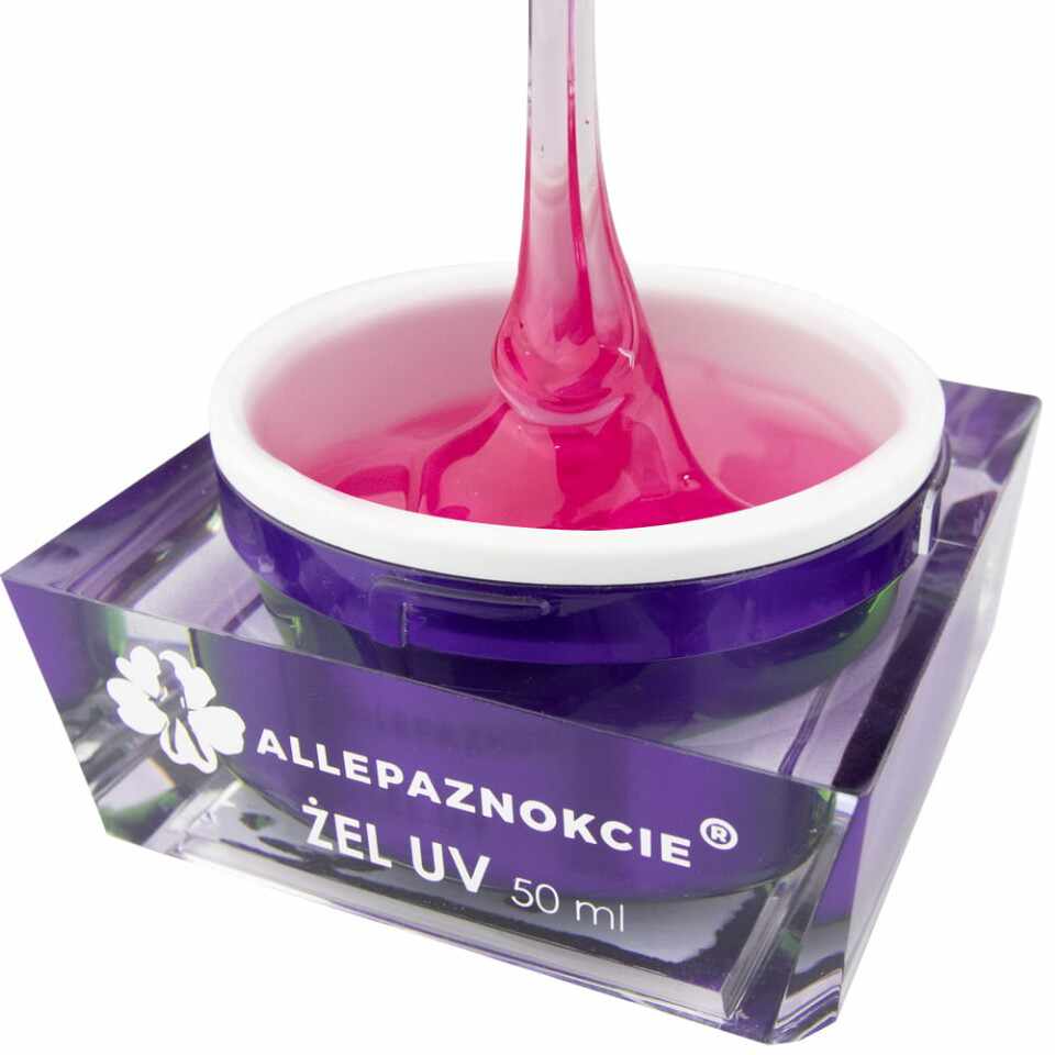 Gel UV Jelly Allepaznokcie Pink Glass 15ml