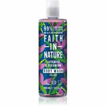 Faith In Nature Lavender & Geranium gel de dus relaxant