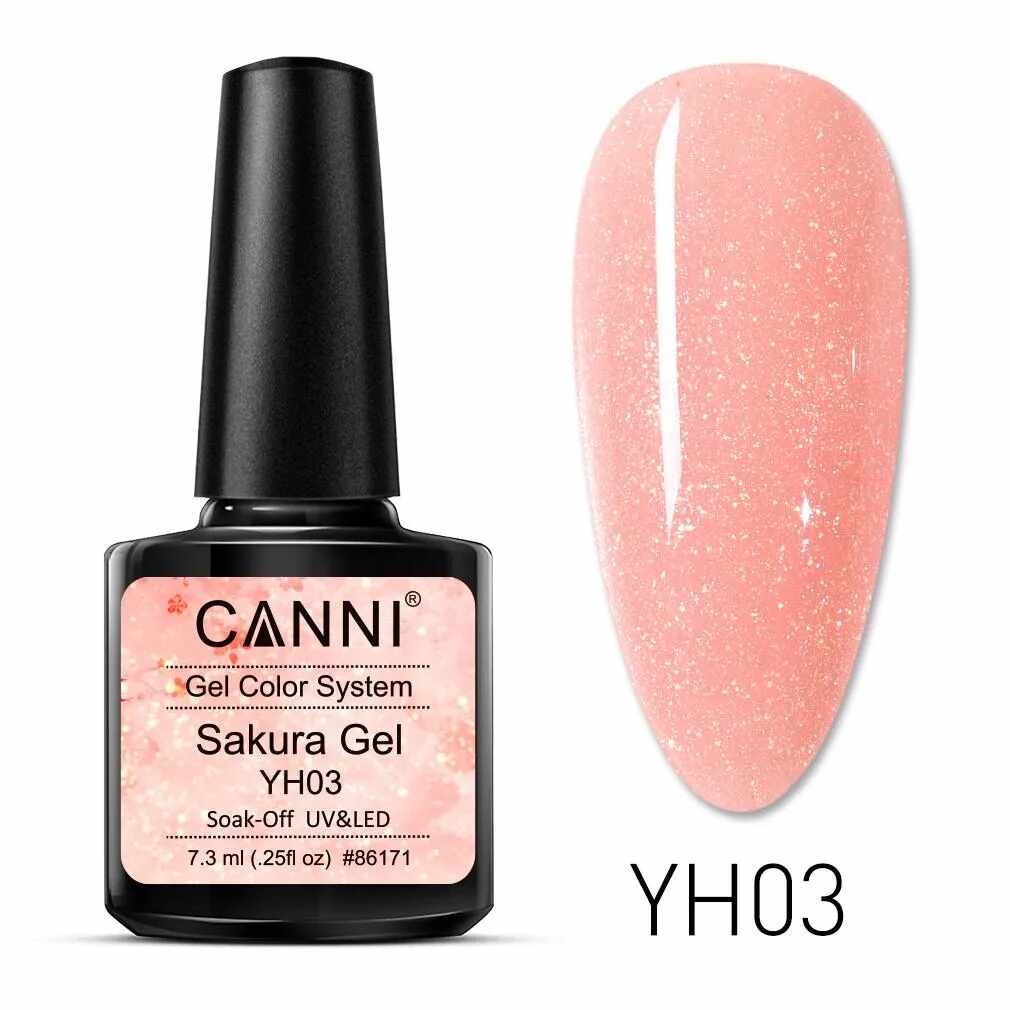Oja Semipermanenta Canni Sakura Gel - YH3