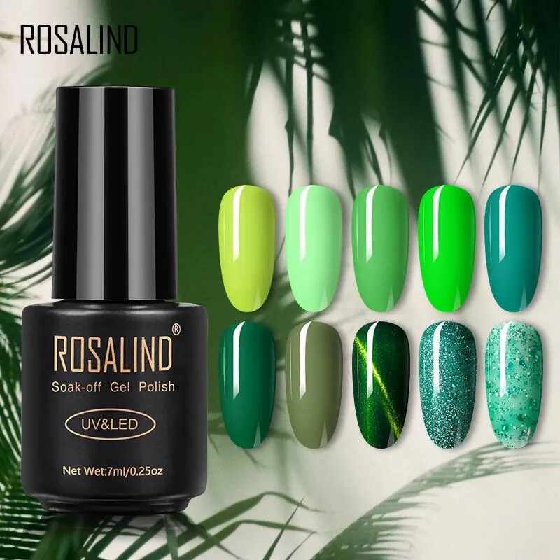 Set 10 Oje Rosalind Green Series 7ml