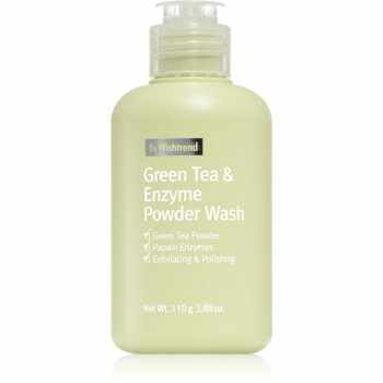 By Wishtrend Green Tea & Enzyme pudra de curatare fina