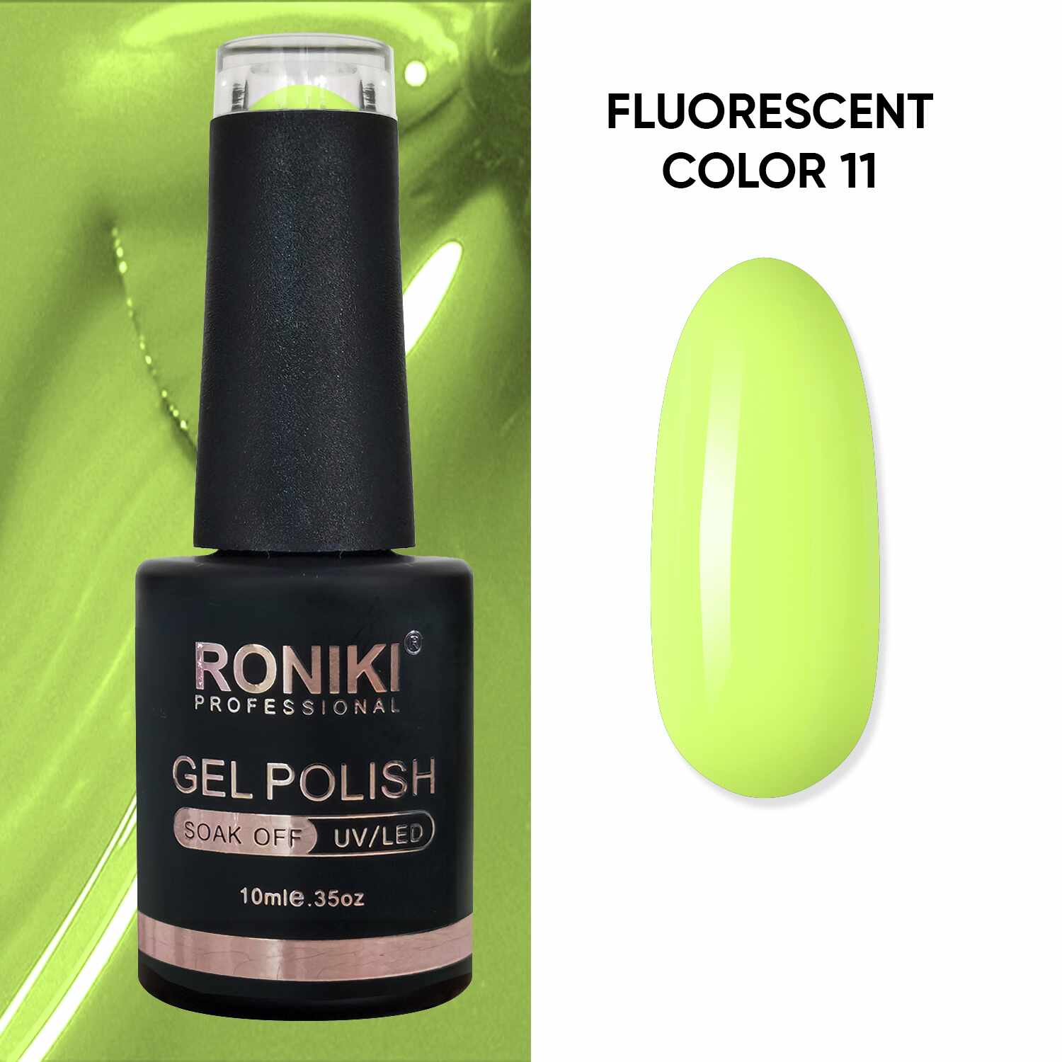 Oja Semipermanenta Roniki Fluorescent 11