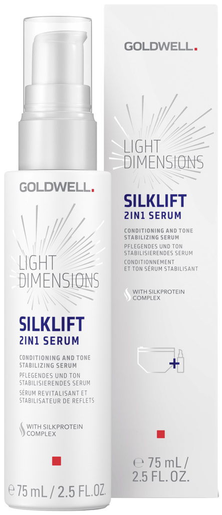 Ser concentrat stabilizare ton Goldwell LightDimensions Silklift 2in1 Serum 75ml