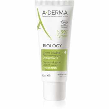 A-Derma Biology crema hidratanta usoara pentru piele normală și mixtă