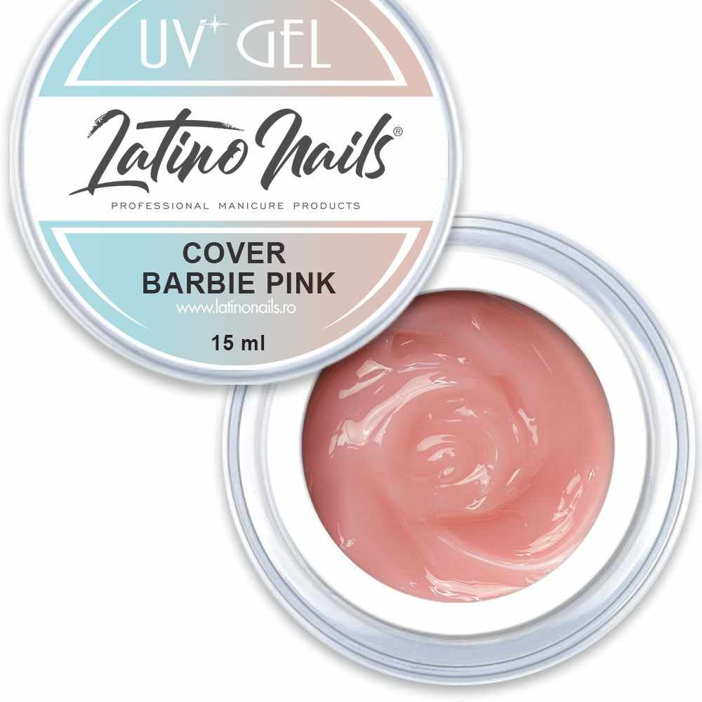 Gel Latino Nails Cover Barbie Pink 15 ml