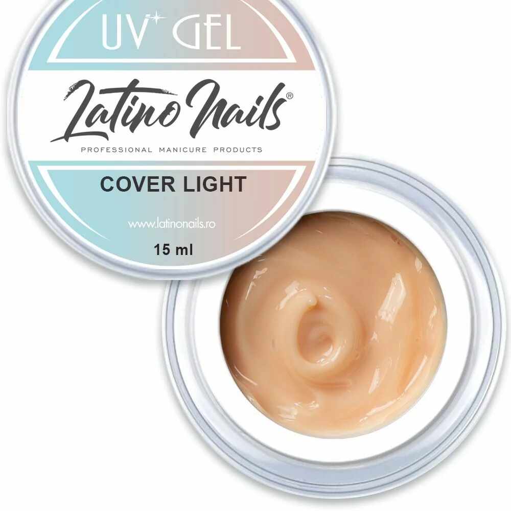 Gel Latino Nails Cover Light, 15 ml