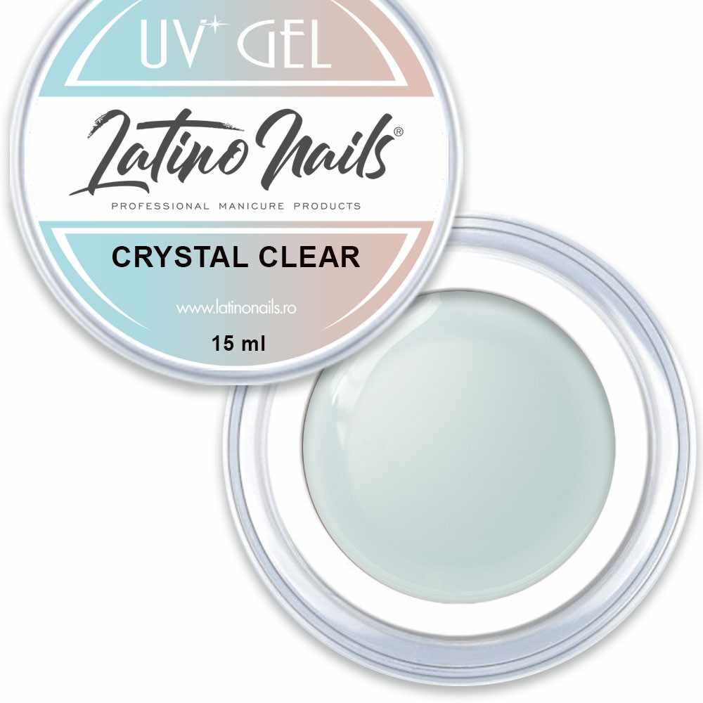 Gel Latino Nails Crystal Clear 3 in 1, 15ml