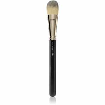 MAC Cosmetics 190 Synthetic Foundation Brush pensula plata pentru machiaj