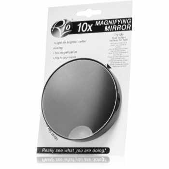 RIO 10x Magnifying Mirror oglinda cosmetica cu ventuze