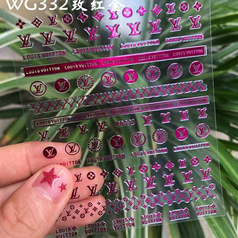 Sticker Unghii Pink - WG332