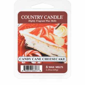 Country Candle Candy Cane Cheescake ceară pentru aromatizator