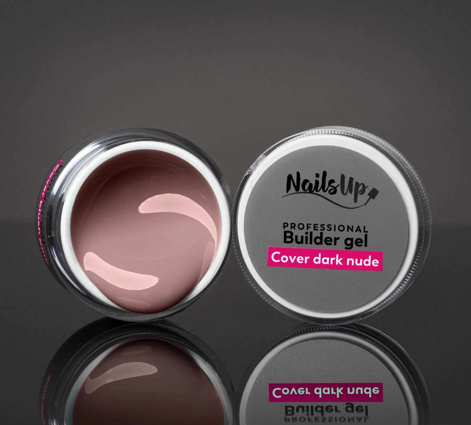 Gel UV Autonivelant NailsUp - Cover Dark Nude 15g