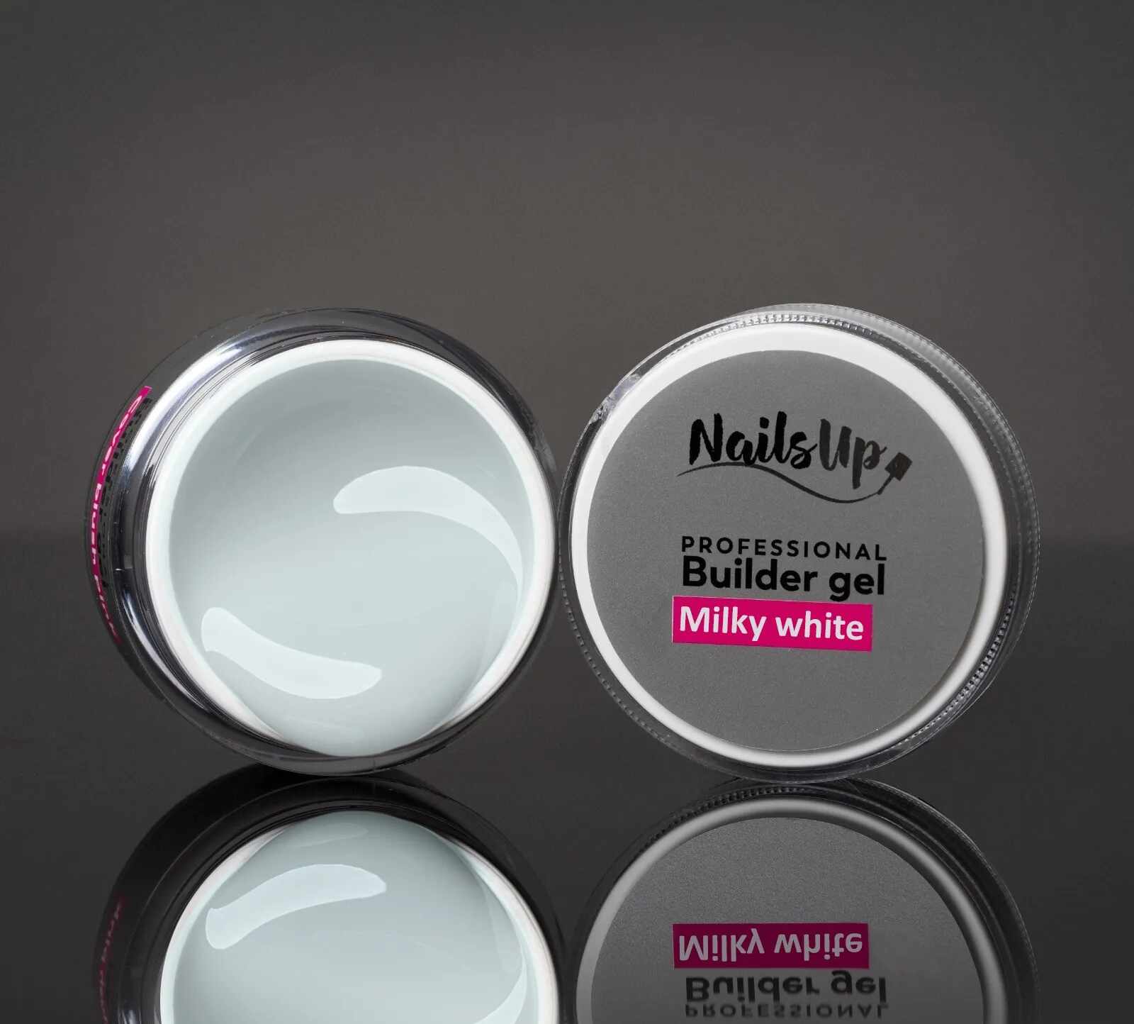 Gel UV Autonivelant NailsUp - Milky White 50g