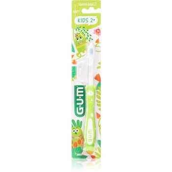 G.U.M Kids 2+ Soft periuță de dinți moale pentru copii