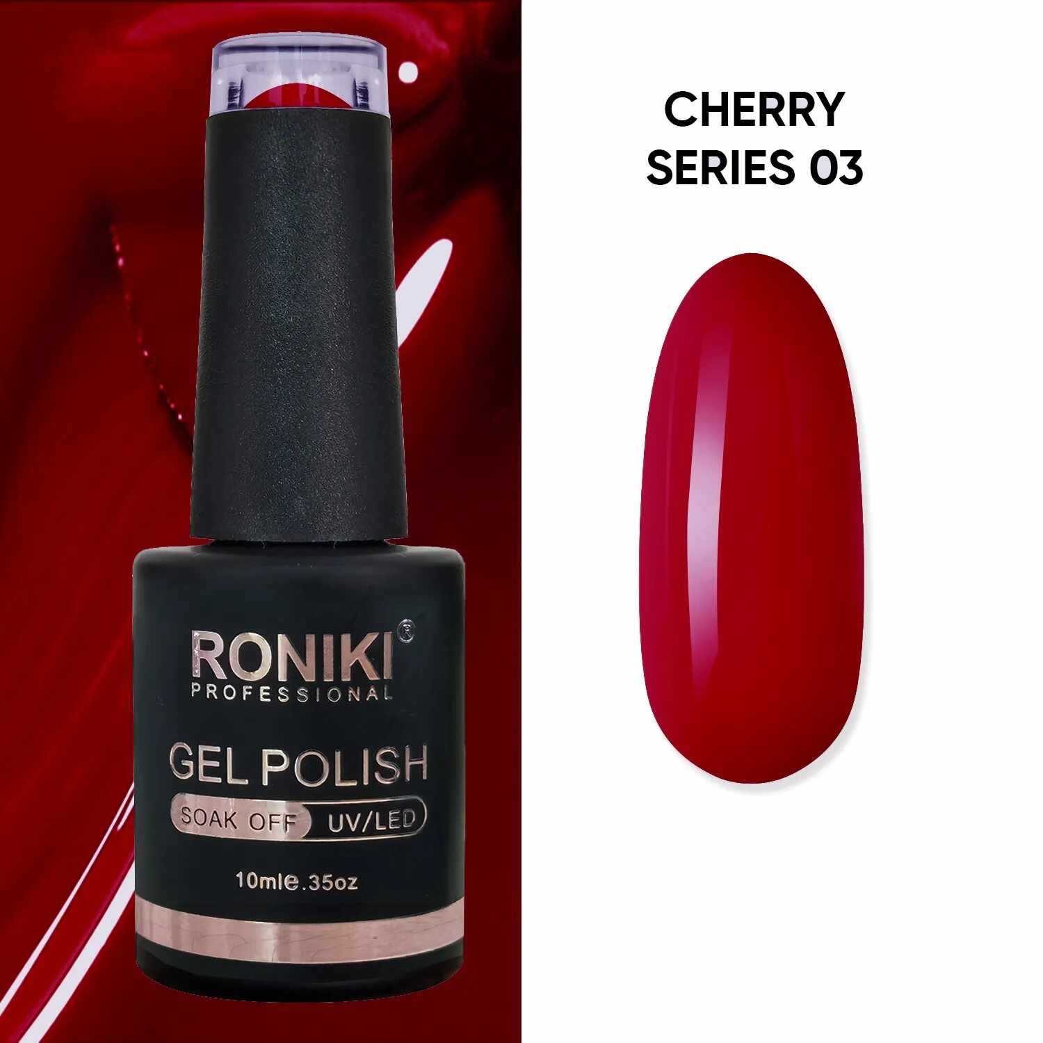 Oja Semipermanenta Roniki Cherry Series 03