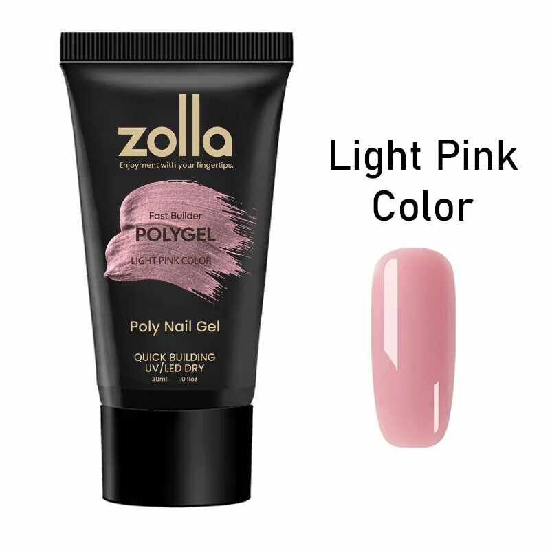 Polygel Zolla 30ml - Light Pink Color