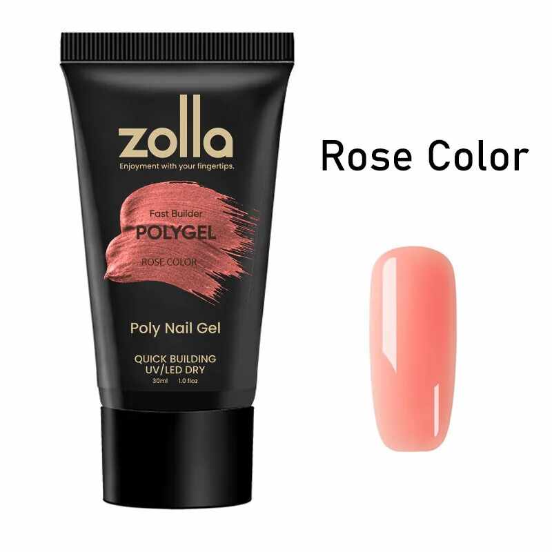 Polygel Zolla 30ml - Rose Color